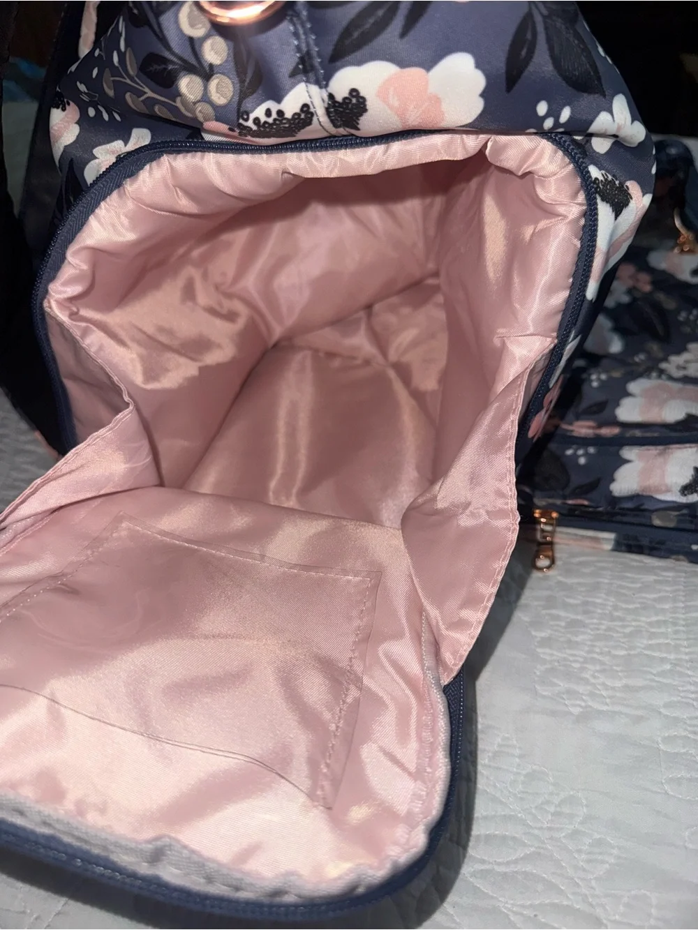 Sarah Wells LE FLORAL - MARIE Pumping Bag w/ matching wet/dry bag and cooler bag